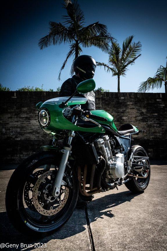 Suzuki motorcycle upgraded by TNK24 Motorcycles